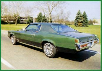 1970 GP, Pepper Green, left rear view