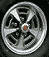 Pontiac Rally II wheel